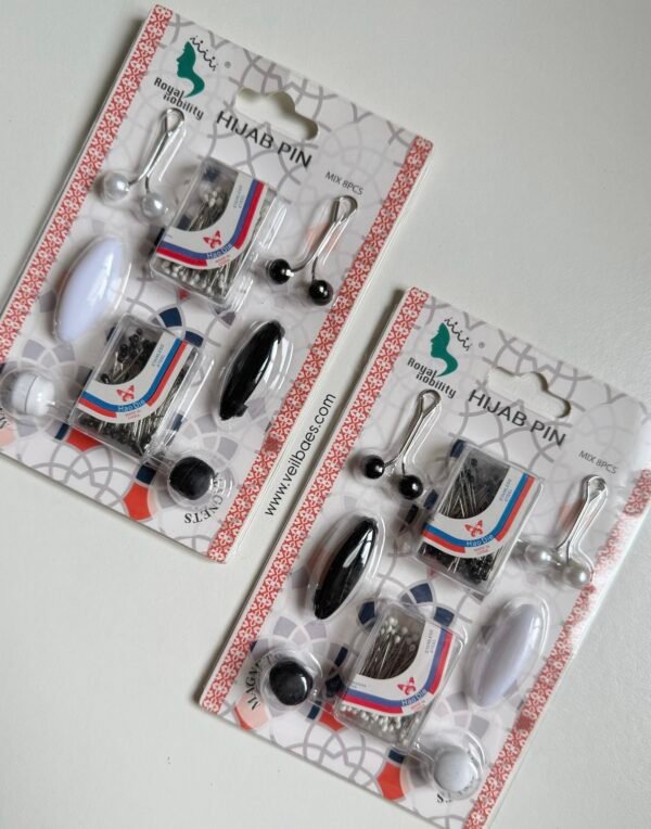 All In One Hijab Pin Set.